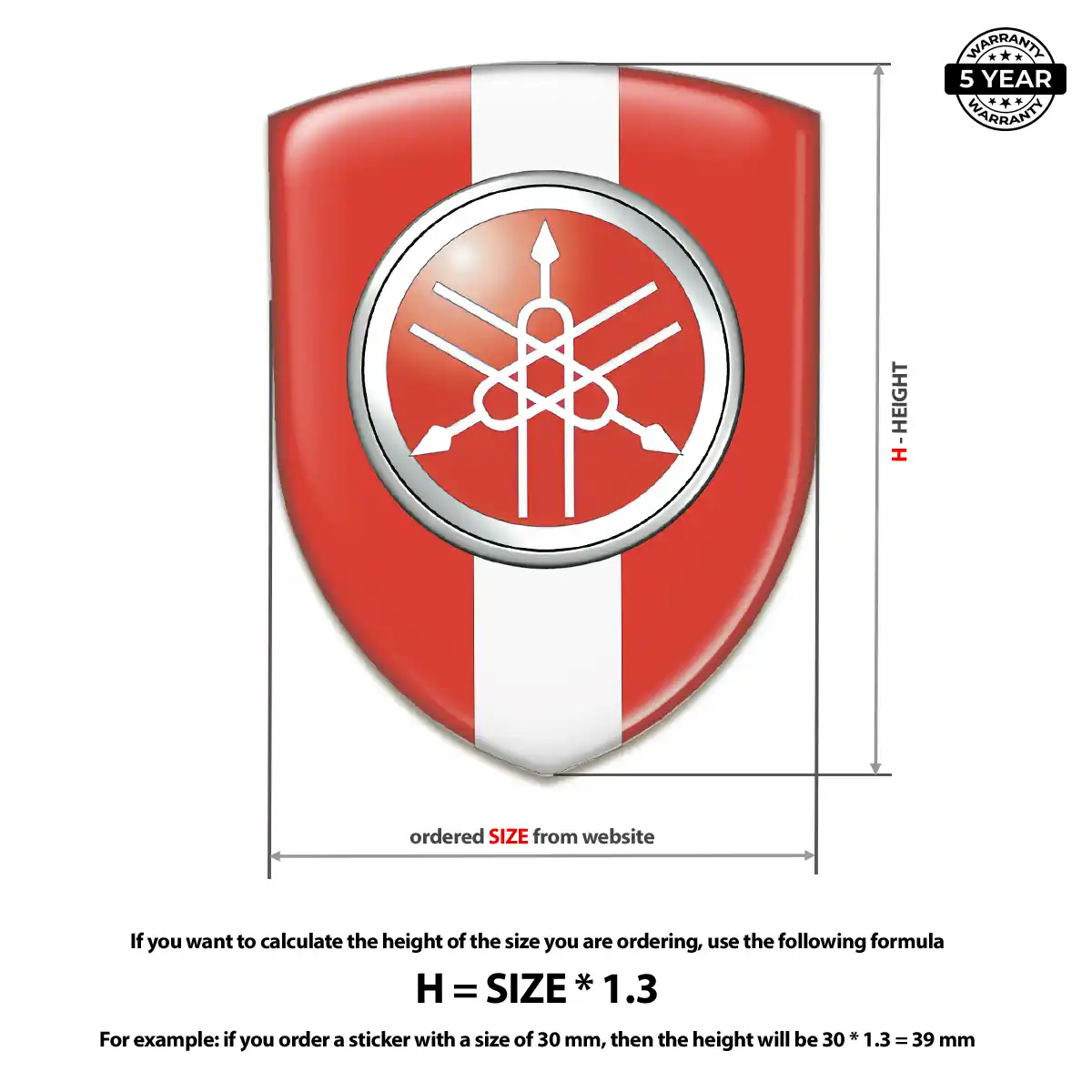 Yamaha Silicone Emblem Premium Dome