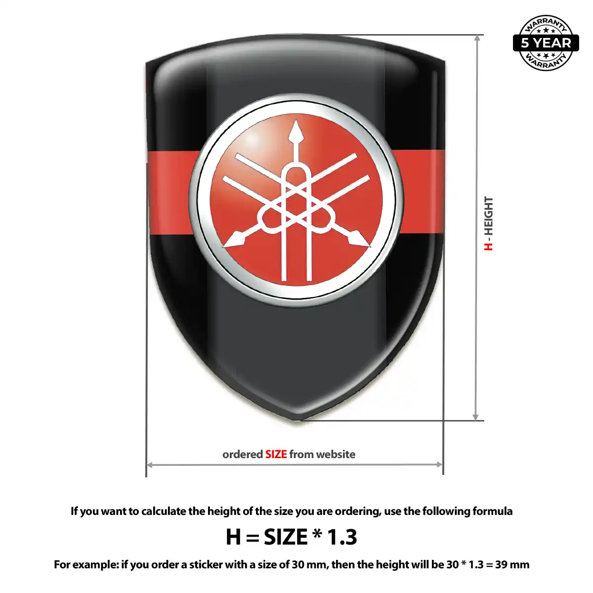 Yamaha Silicone Emblem Signature Edition