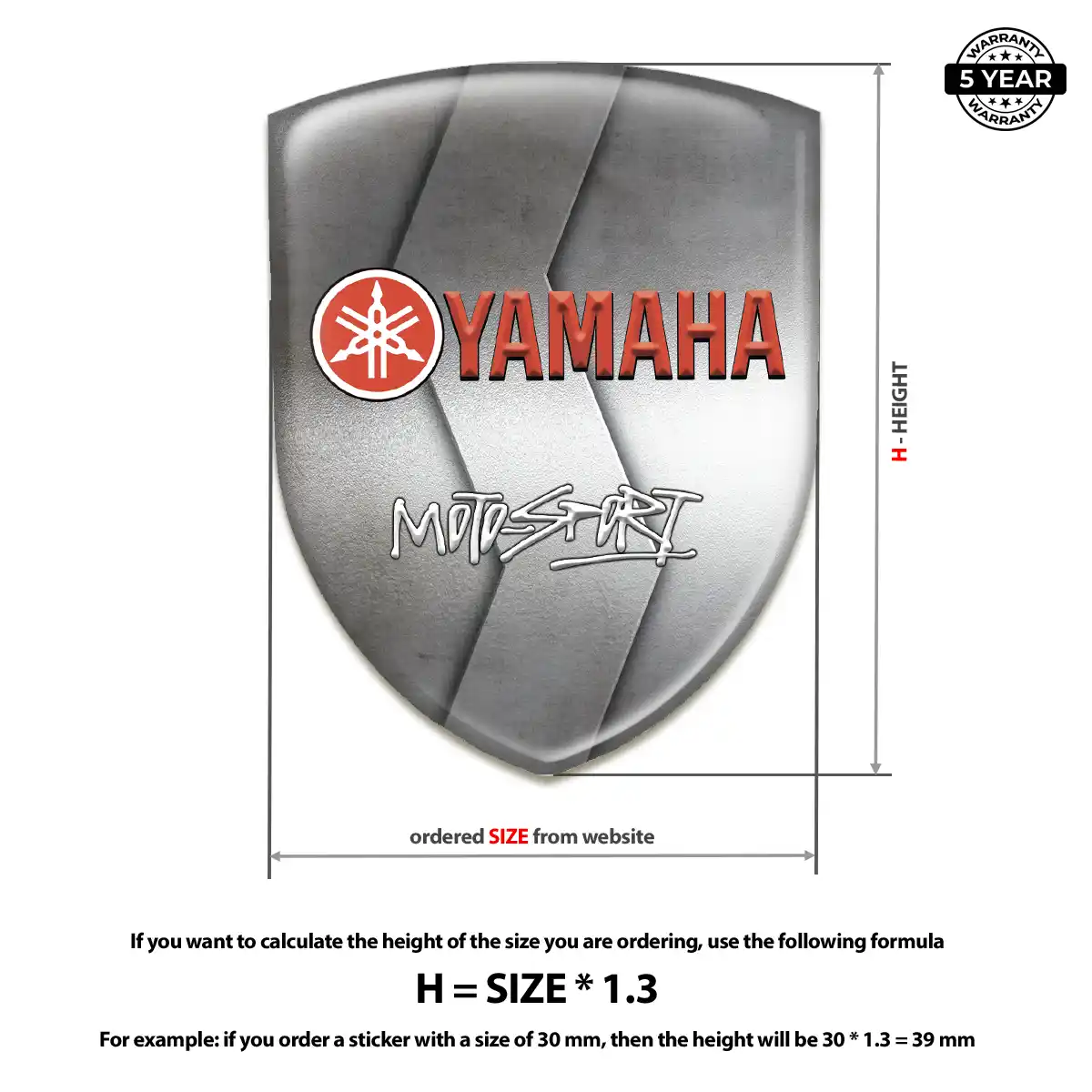 Yamaha Silicone Emblem Signature Grade