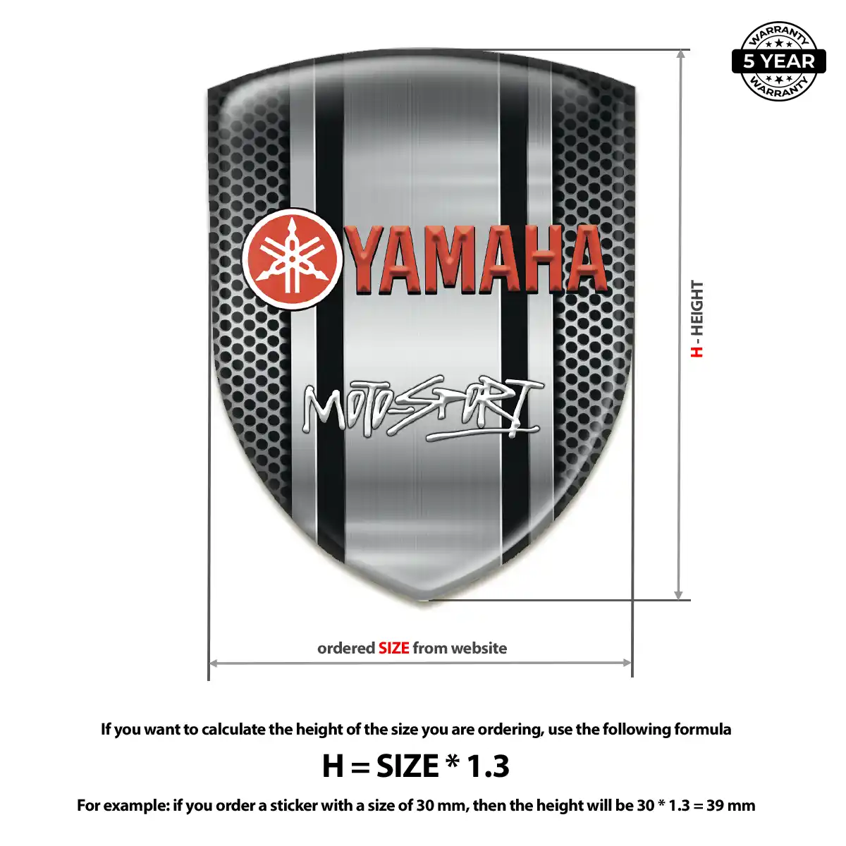 Yamaha Silicone Emblem Vortex Series