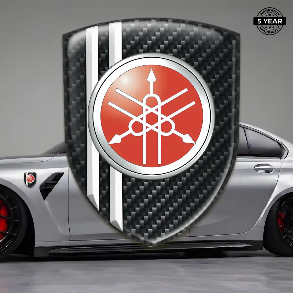 Yamaha Silicone Sticker Branded Line