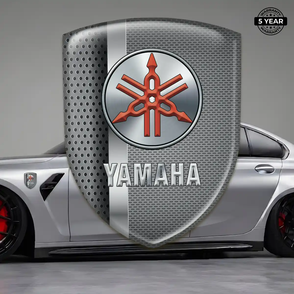 Yamaha Silicone Sticker Premium Dome
