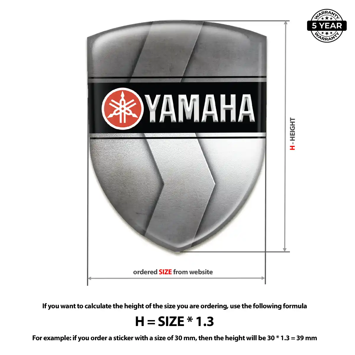 Yamaha Sticker Cabin Style
