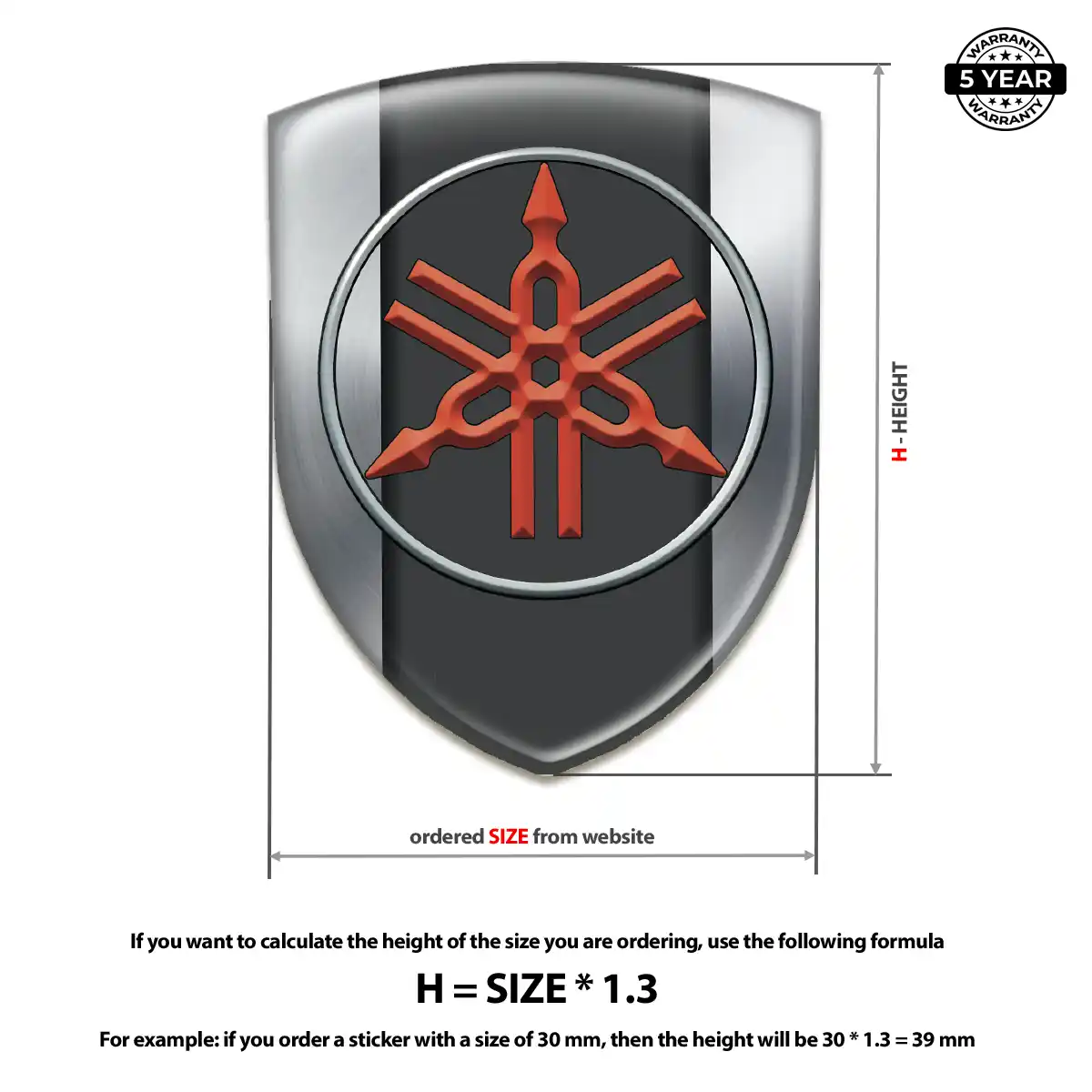 Yamaha Sticker Deluxe Edition