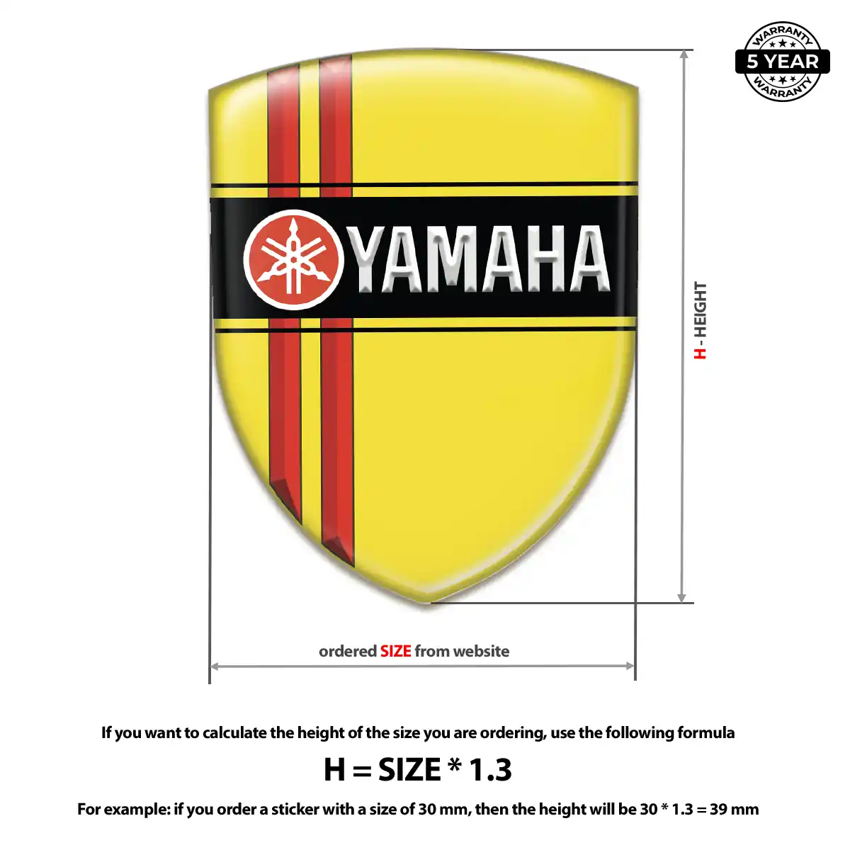 Yamaha Sticker Elite Edition