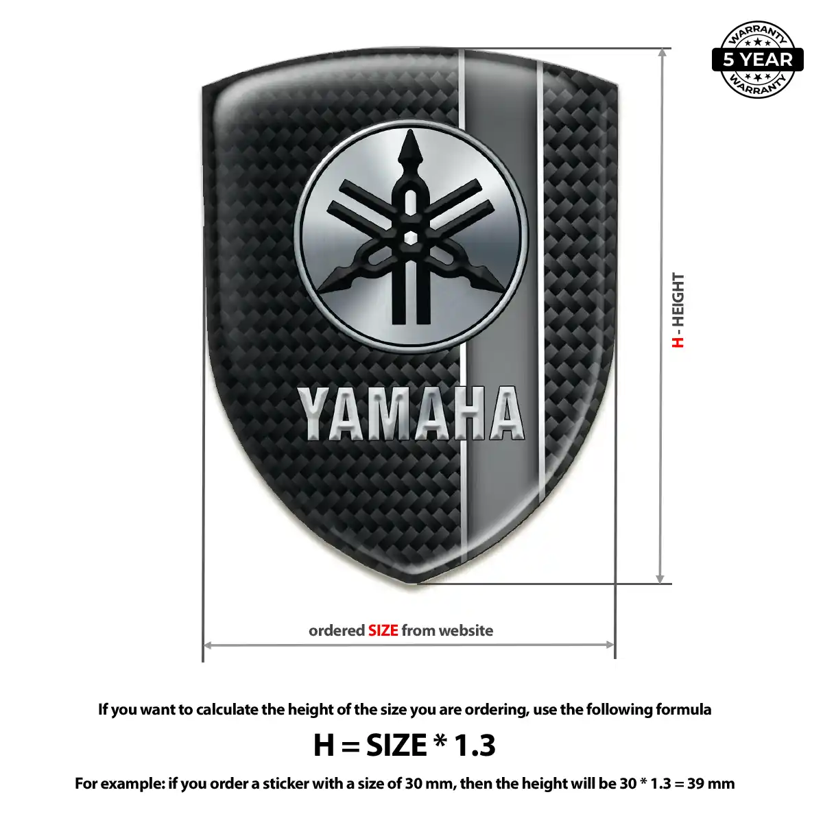 Yamaha Sticker Exclusive Series