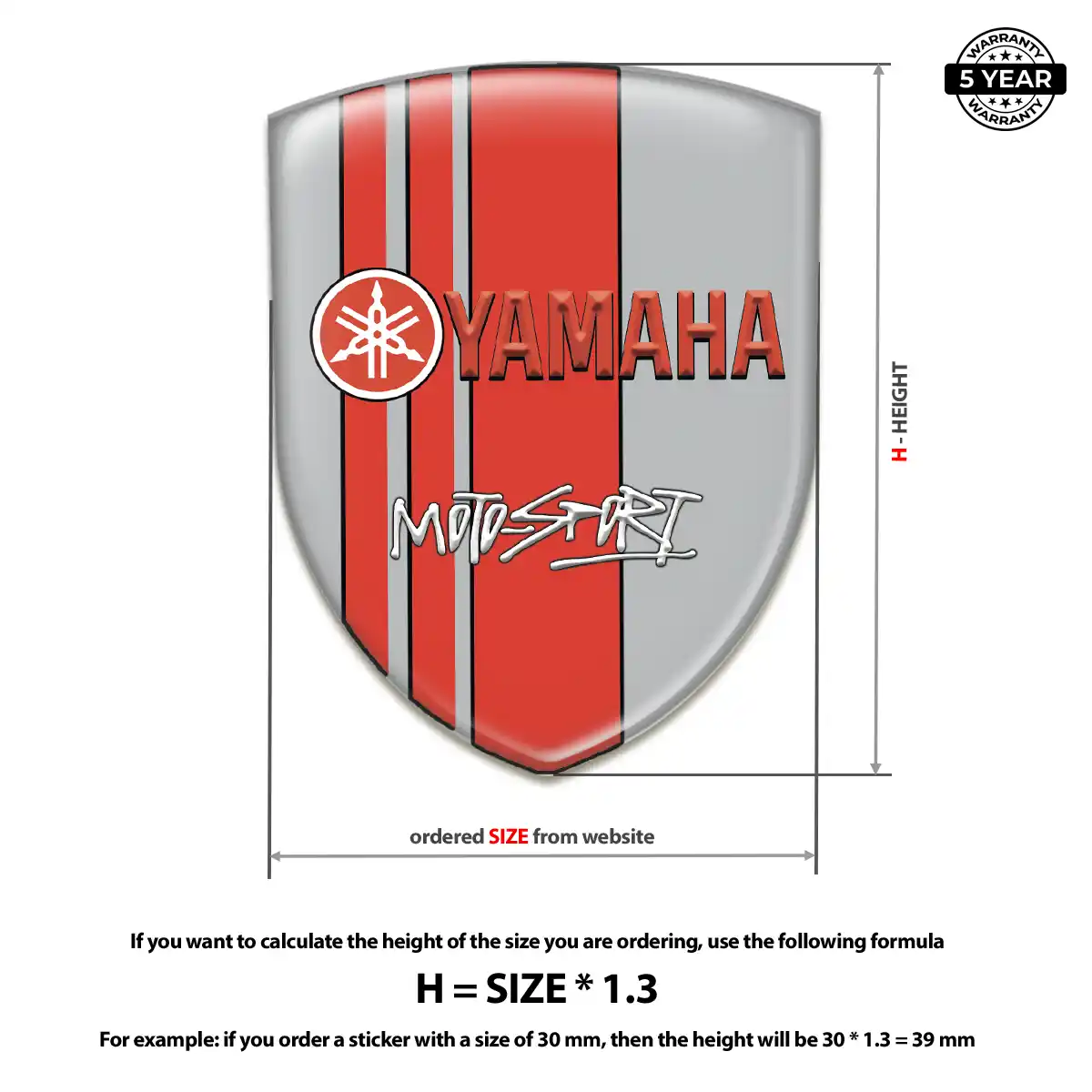 Yamaha Sticker Signature Edition