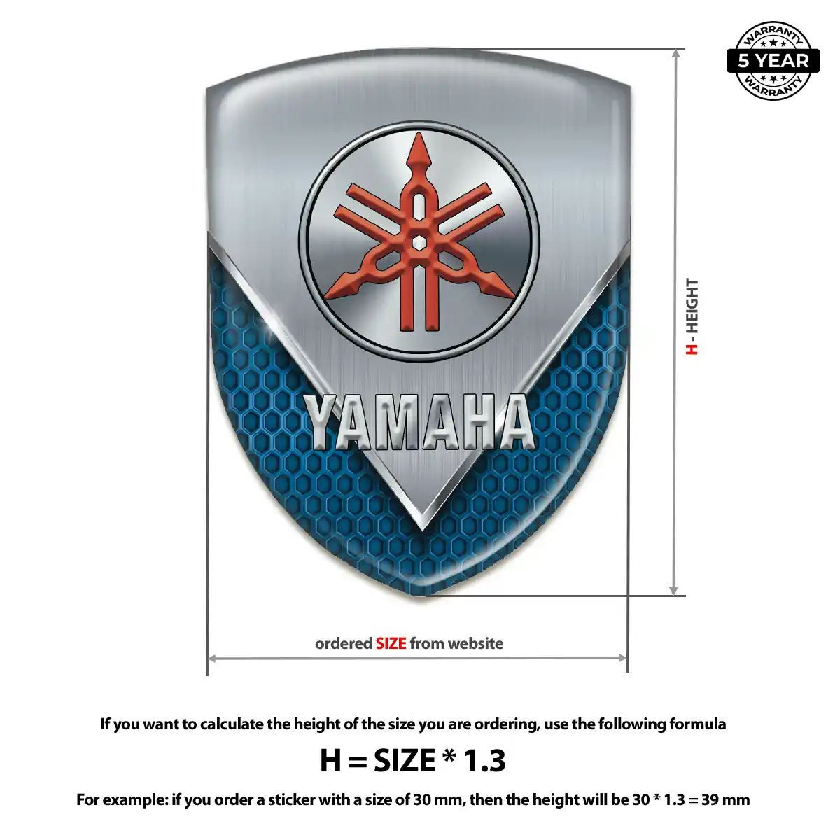 Yamaha Sticker Street Tuning