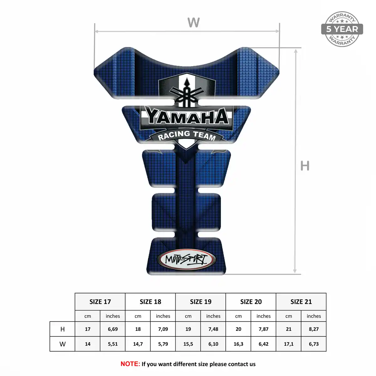 Yamaha Tank Fuse Deluxe Edition