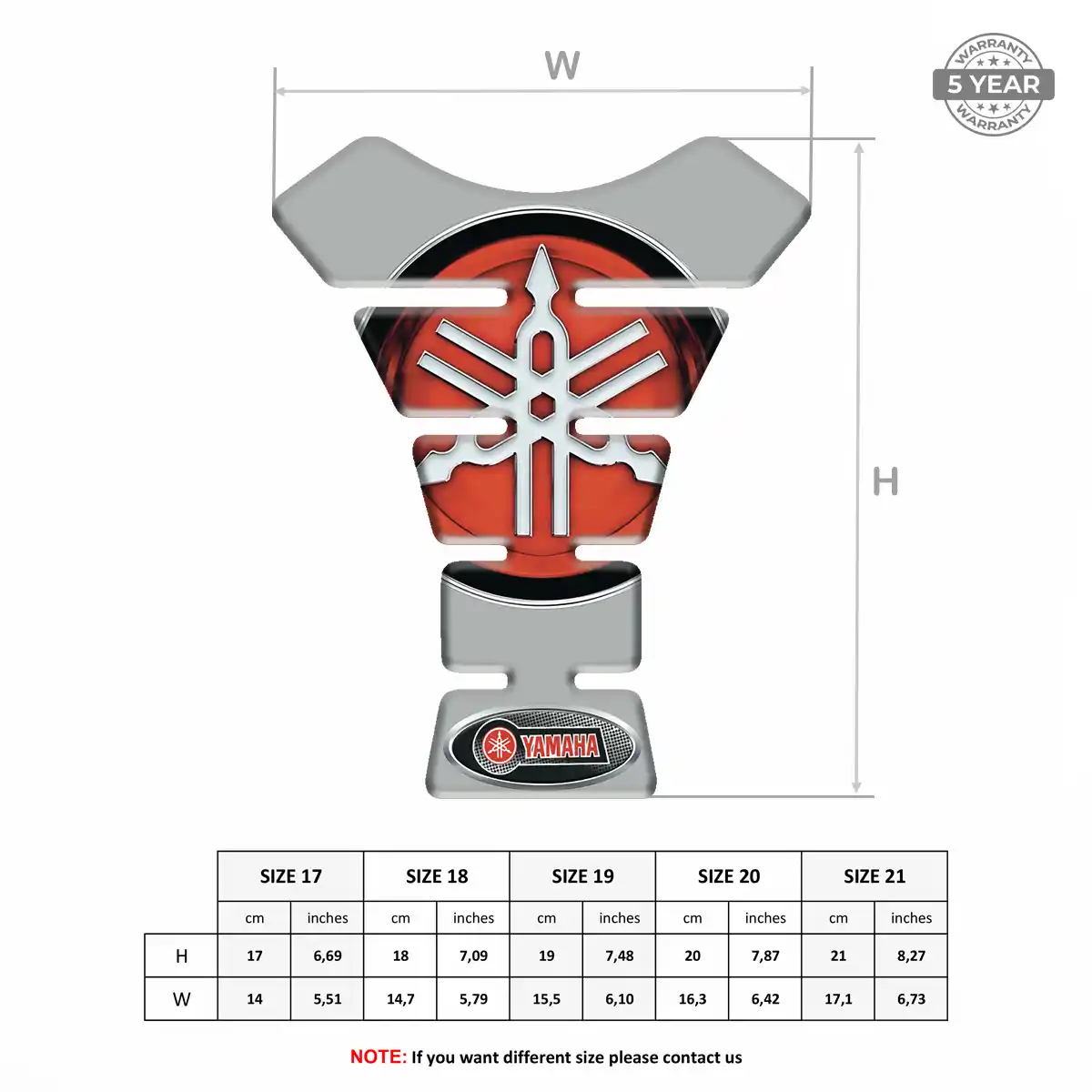 Yamaha Tank Fuse Exclusive Series