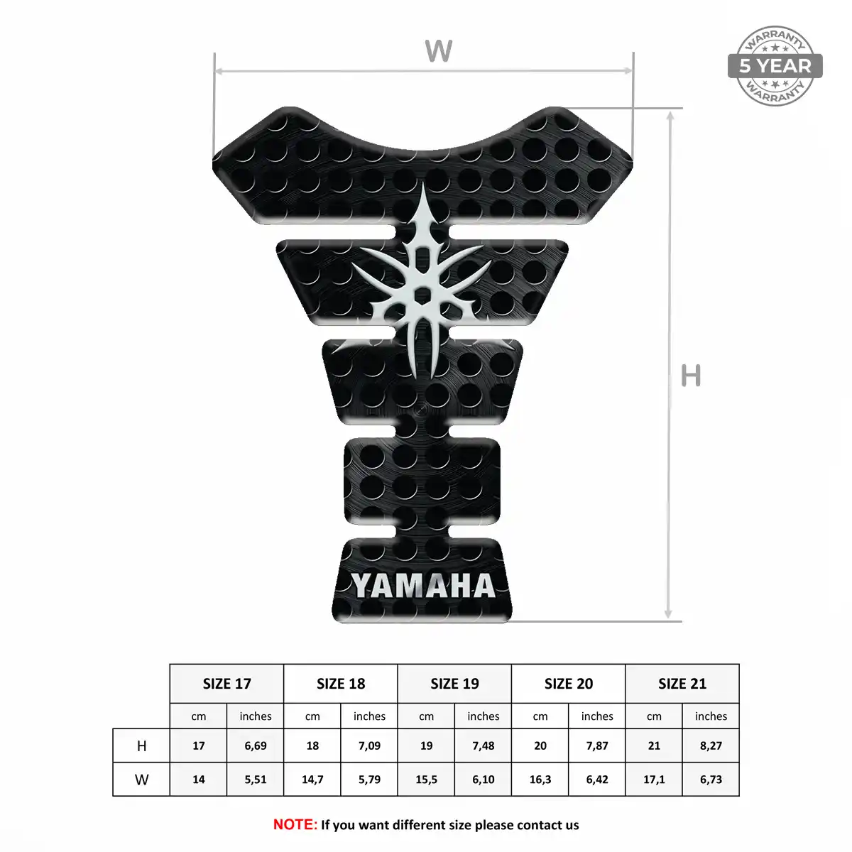 Yamaha Tank Fuse Guard Deluxe Edition