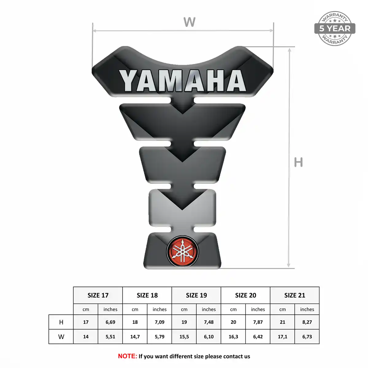 Yamaha Tank Fuse Guard Exclusive Series