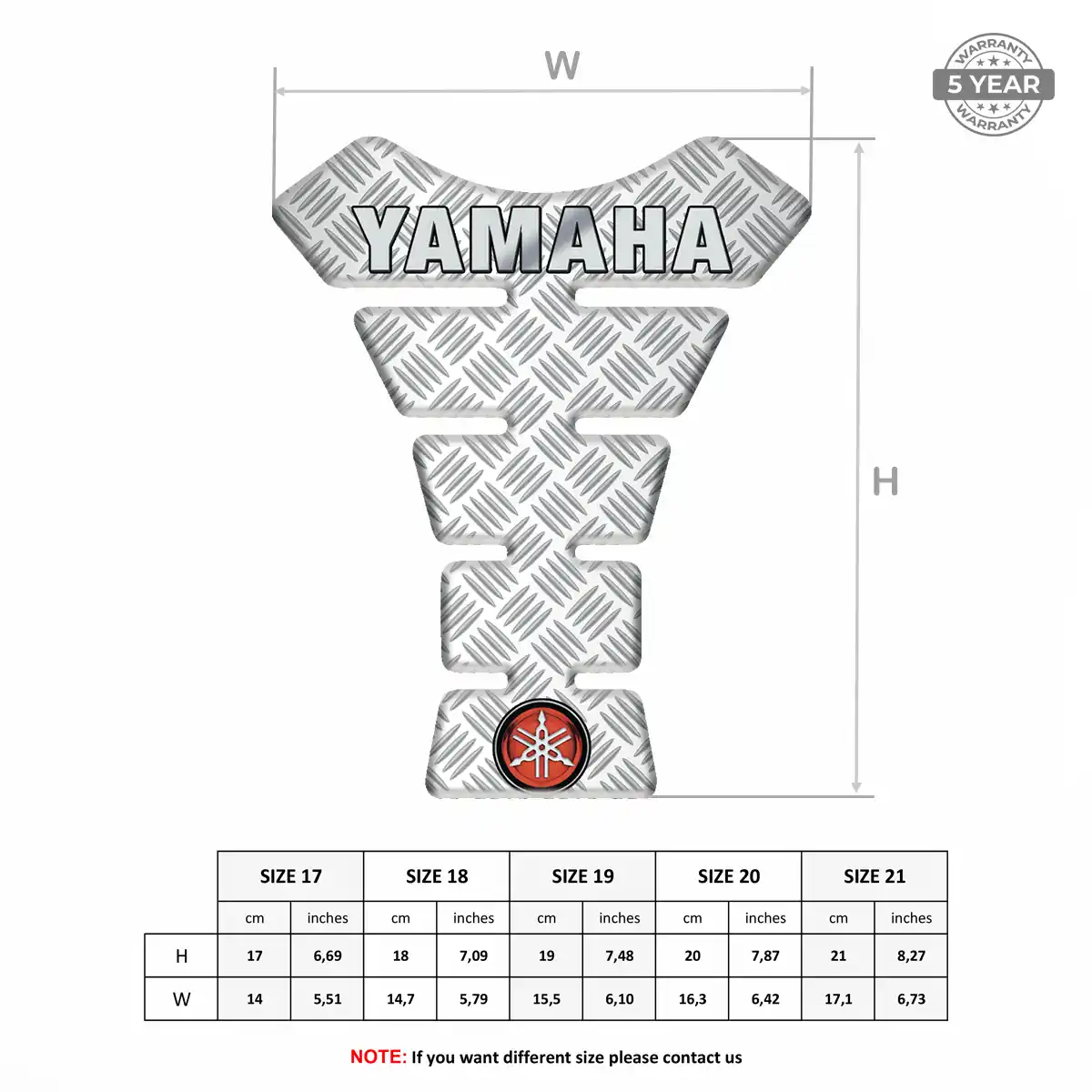 Yamaha Tank Fuse Guard Prestige Line