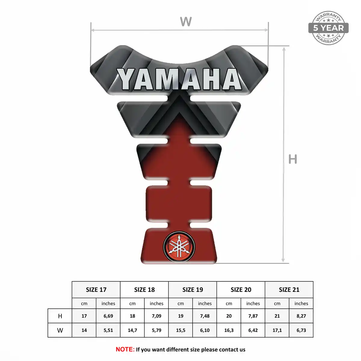 Yamaha Tank Fuse Motorcycle Prime Quality