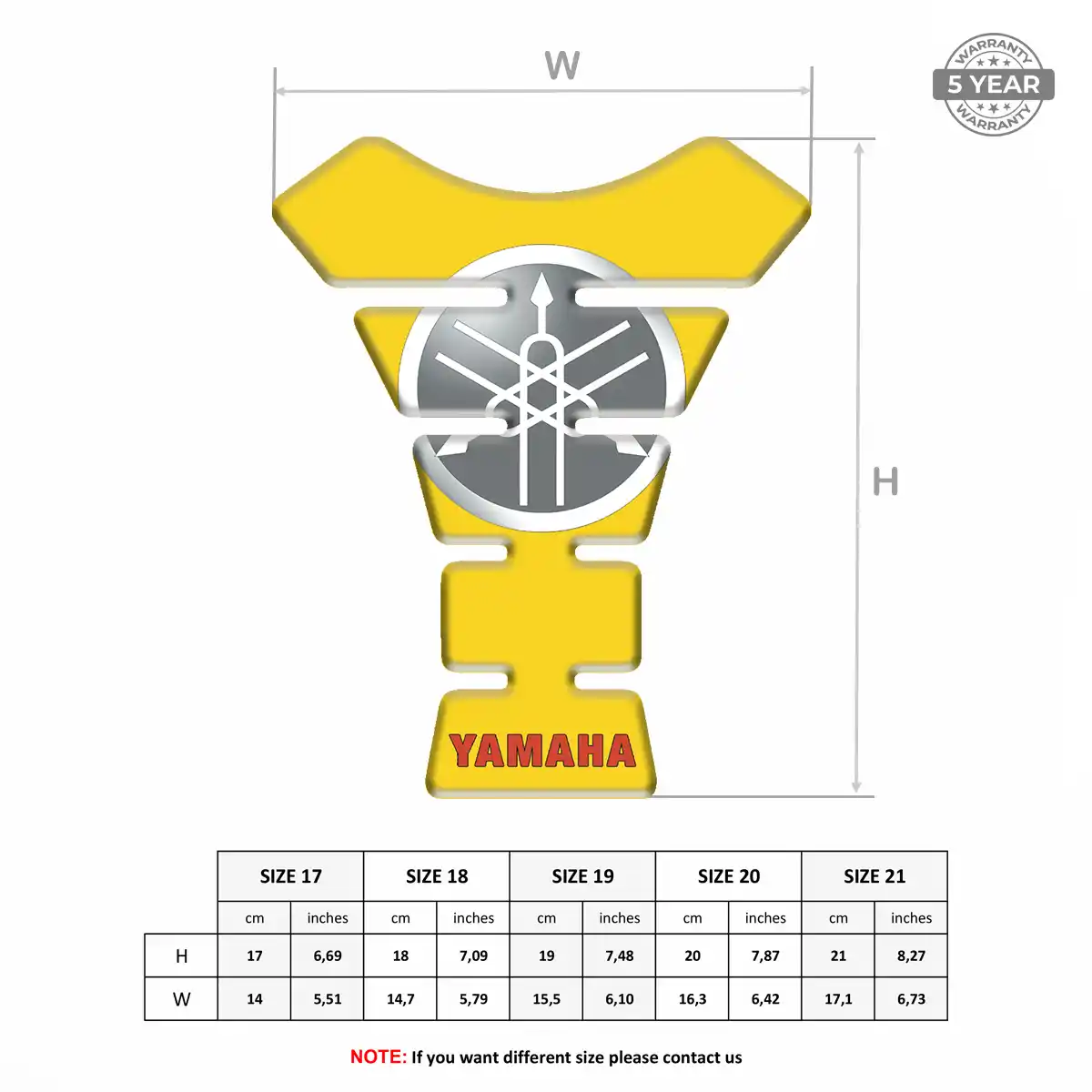 Yamaha Tank Fuse Motorcycle Refined Design