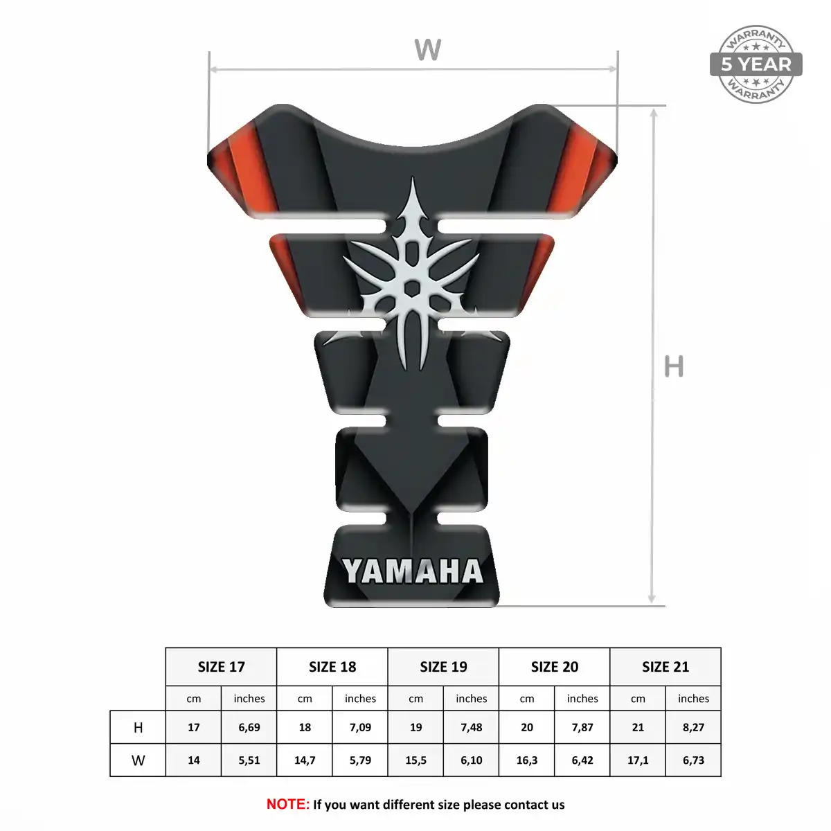 Yamaha Tank Fuse Pad Elite Edition