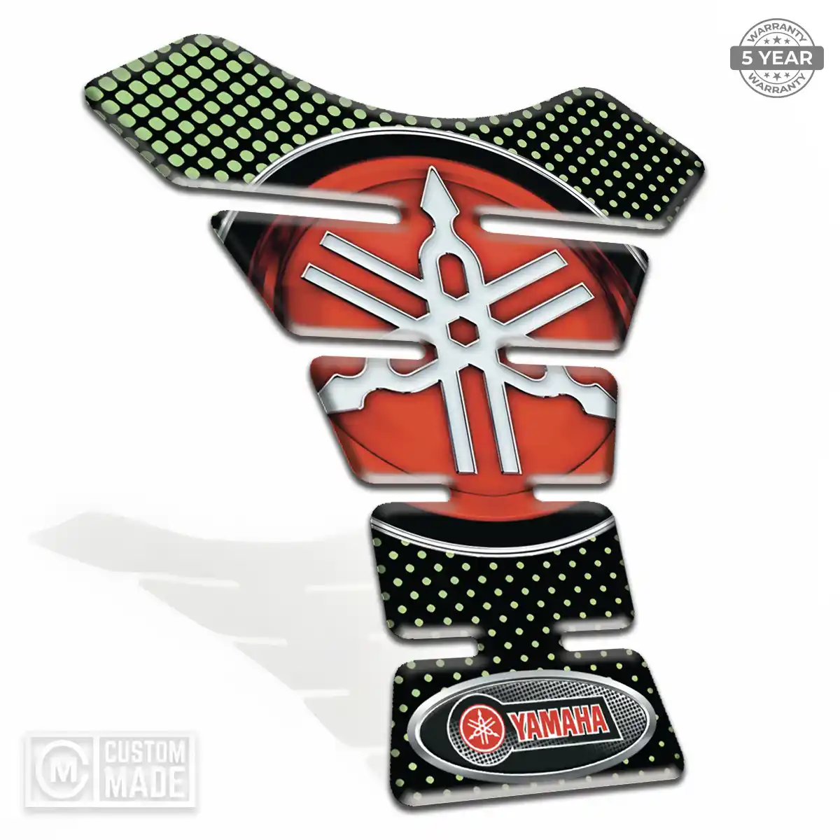 Yamaha Tank Fuse Pad Motorcycle Signature Grade