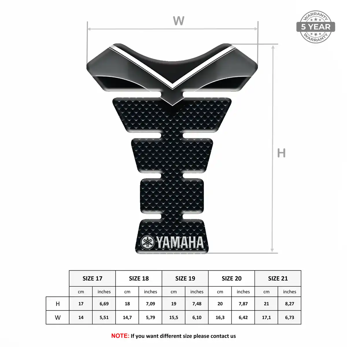 Yamaha Tank Fuse Pad Superior Craft