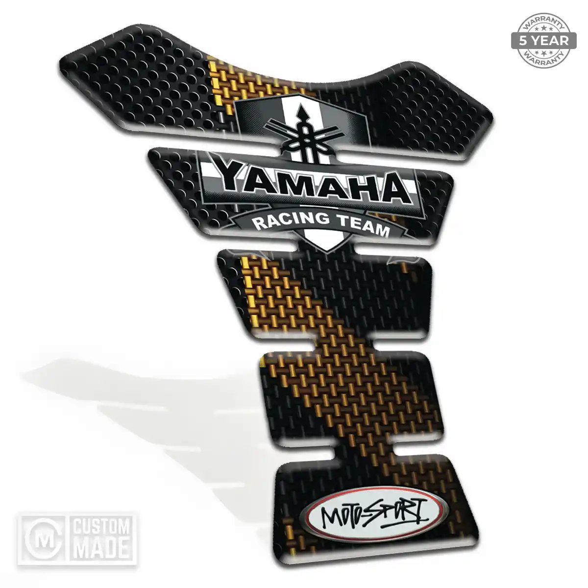 Yamaha Tank Fuse Pads Motorbike Deluxe Edition