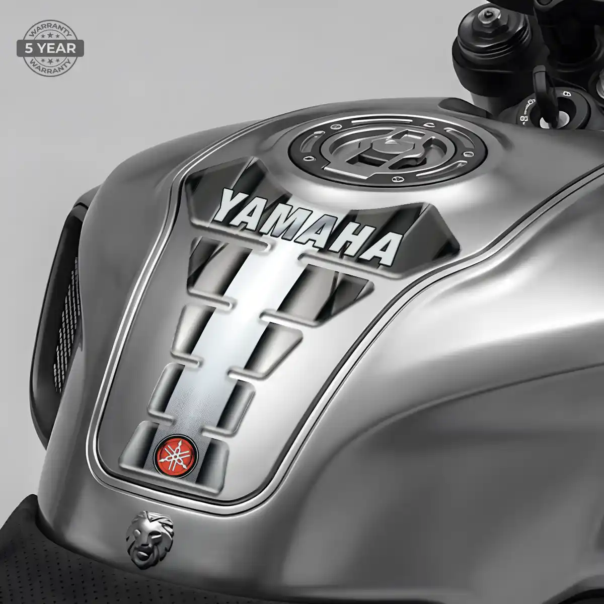 Yamaha Tank Fuse Pads Motorbike Sleek Style