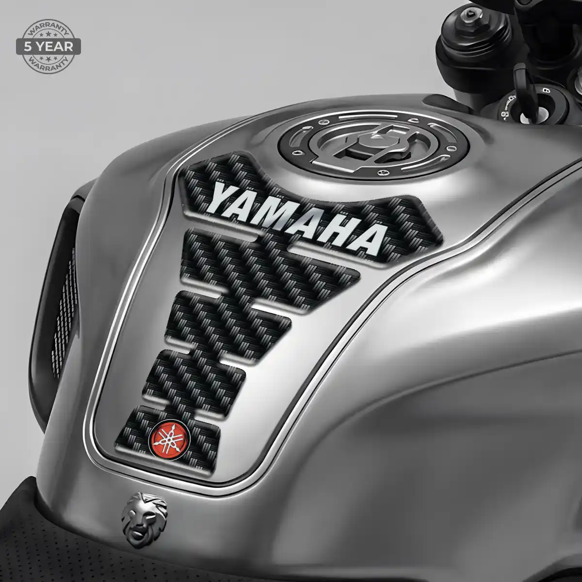 Yamaha Tank Fuse Pads Motorcycle Sleek Style