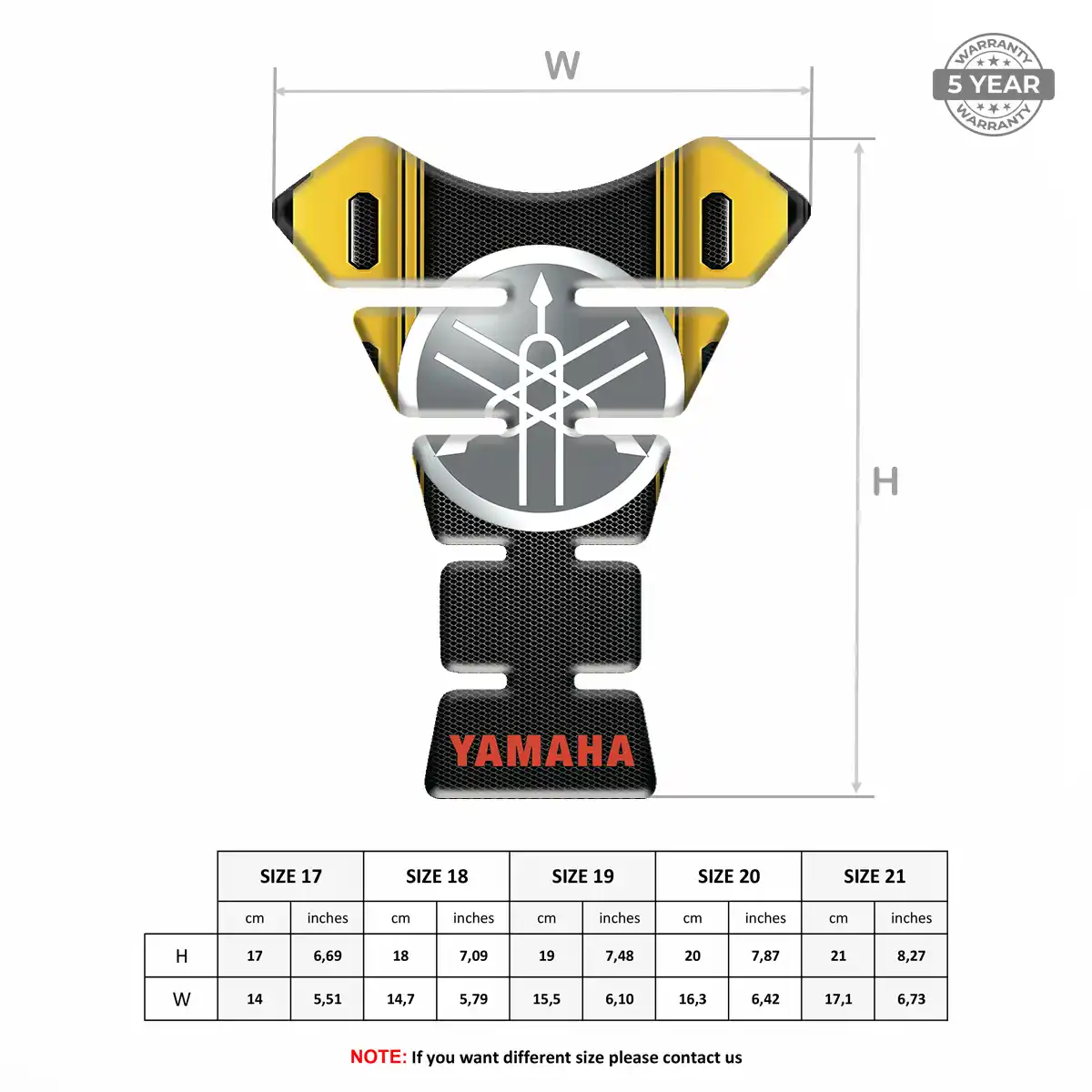 Yamaha Tank Fuse Pads Prime Quality
