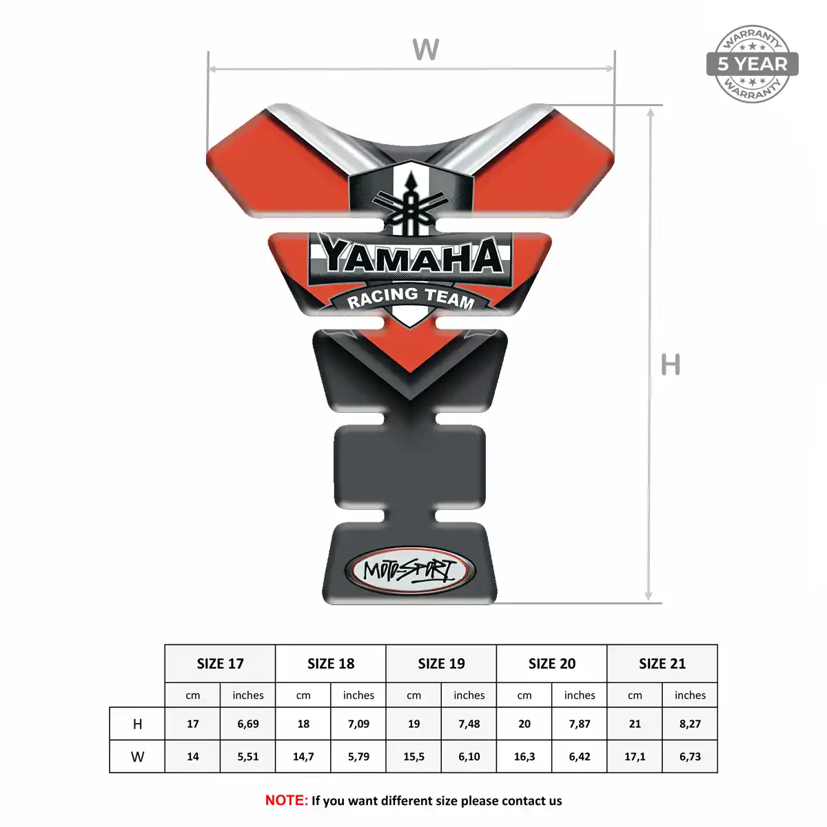 Yamaha Tank Fuse Protector Exclusive Series