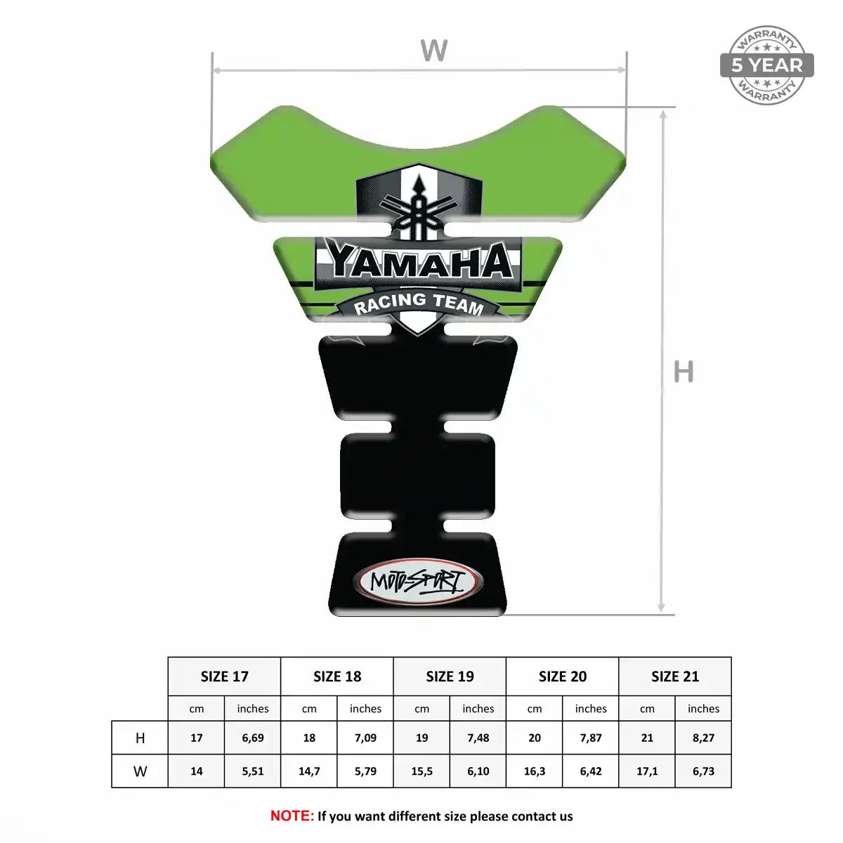 Yamaha Tank Fuse Protector Signature Grade