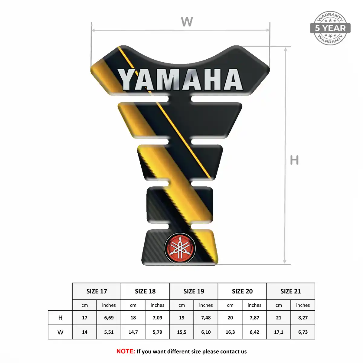 Yamaha Tank Fuse Refined Design