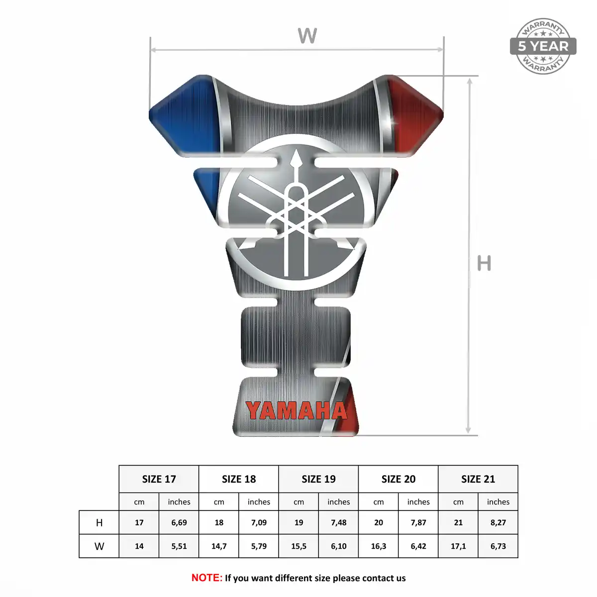 Yamaha Tank Guard Elite Finish