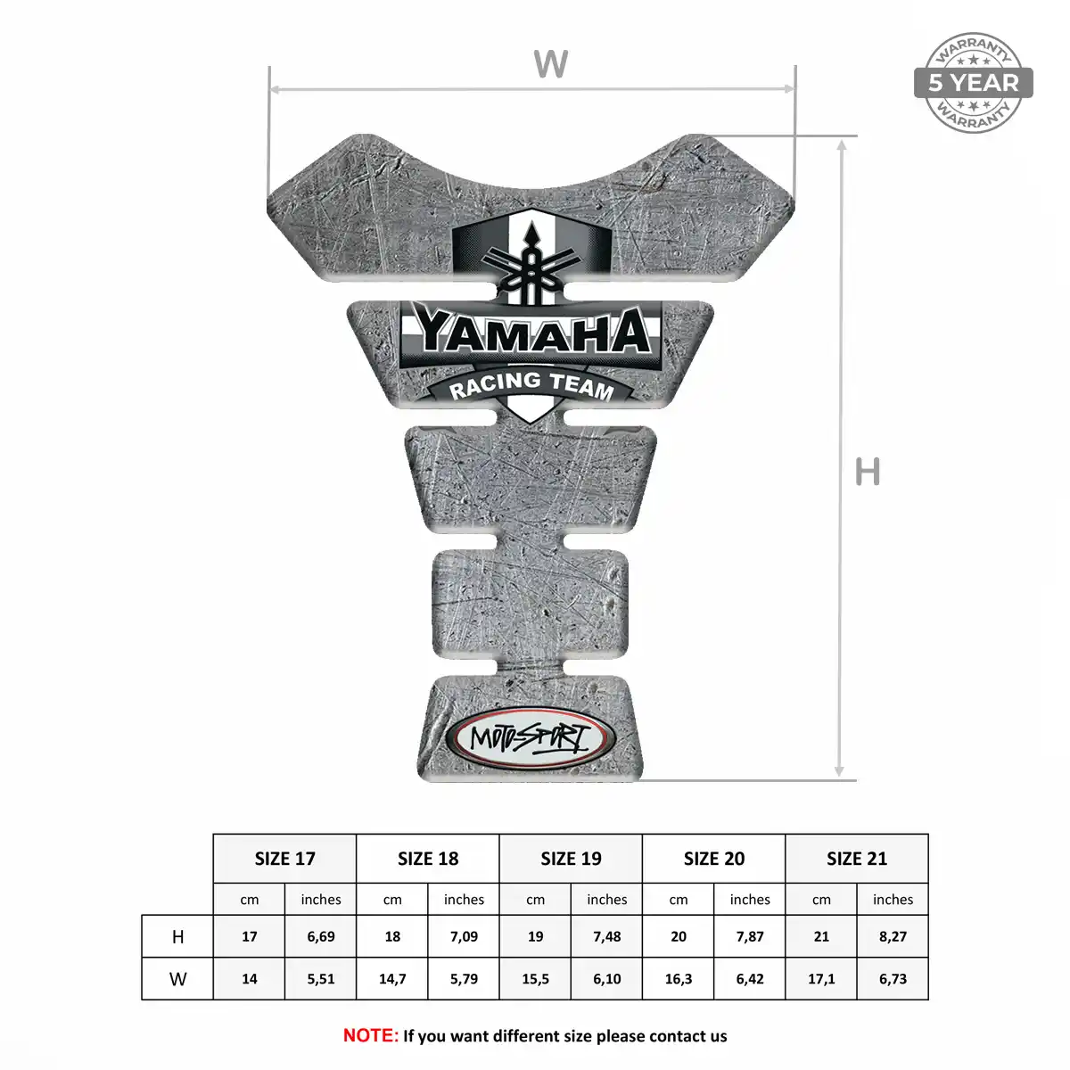 Yamaha Tank Guard Fuse Exclusive Series