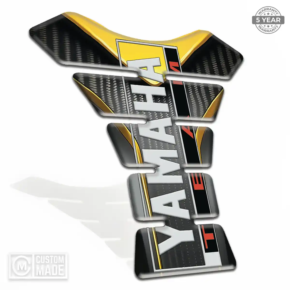 Yamaha Tank Guard Fuse Motorbike Sleek Style
