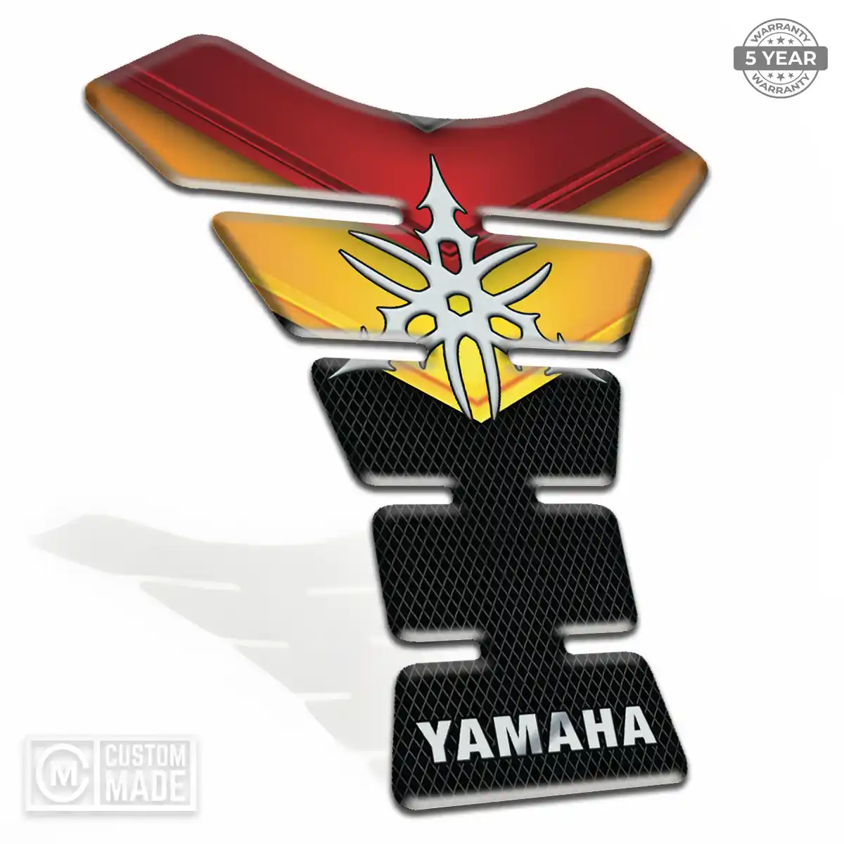 Yamaha Tank Guard Fuse Motorcycle Sleek Style