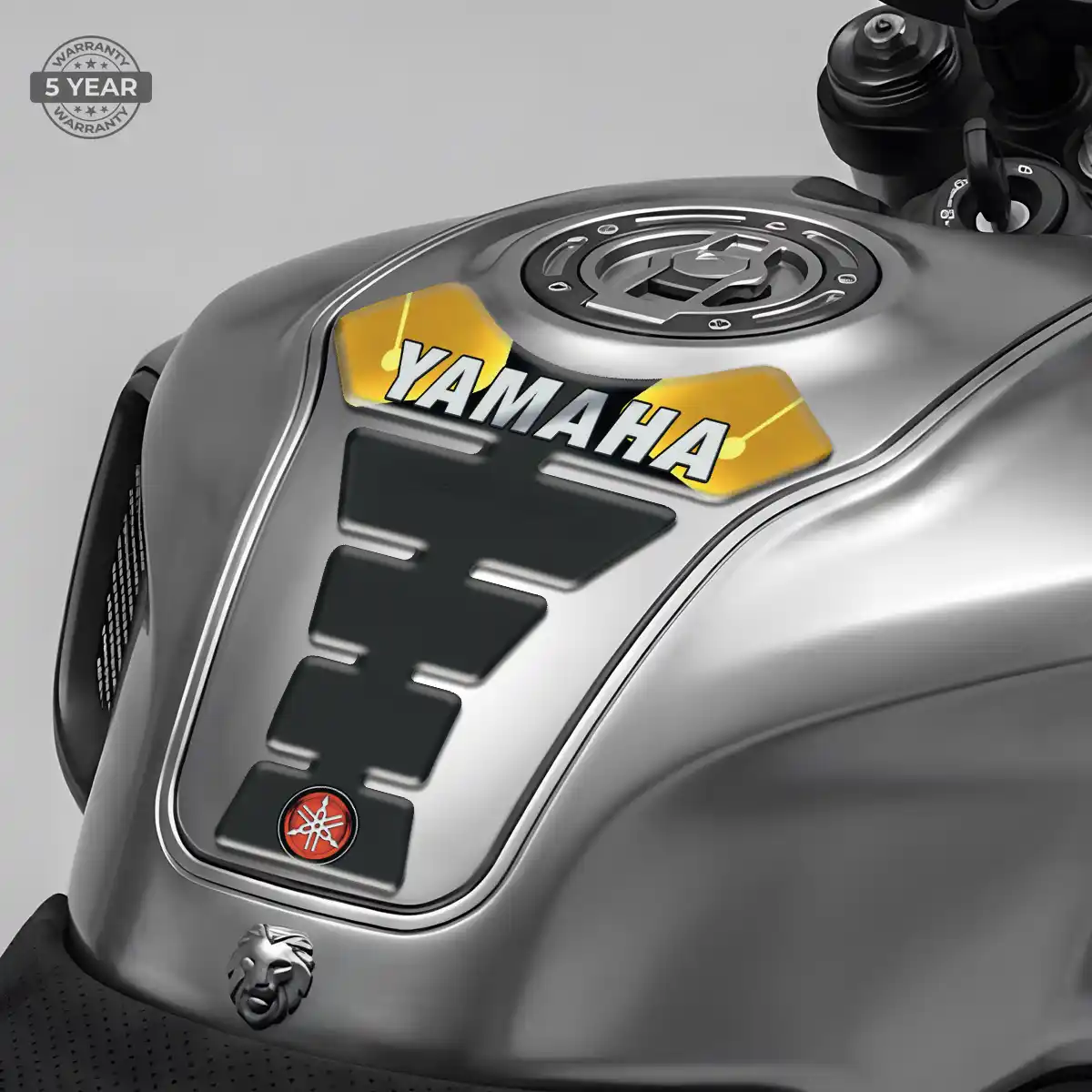 Yamaha Tank Guard Motorcycle Sleek Style