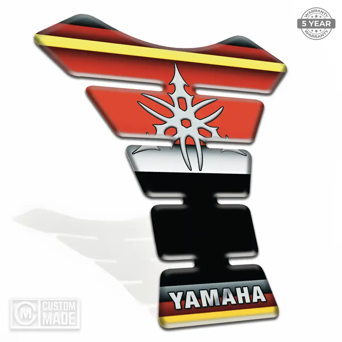 Yamaha Tank Guard Pad Motorbike Sleek Style