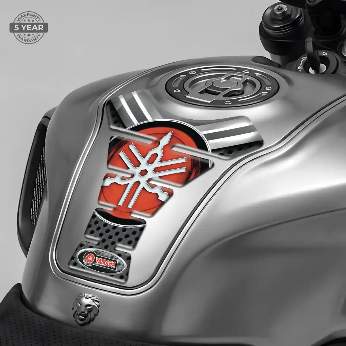 Yamaha Tank Guard Pad Refined Design