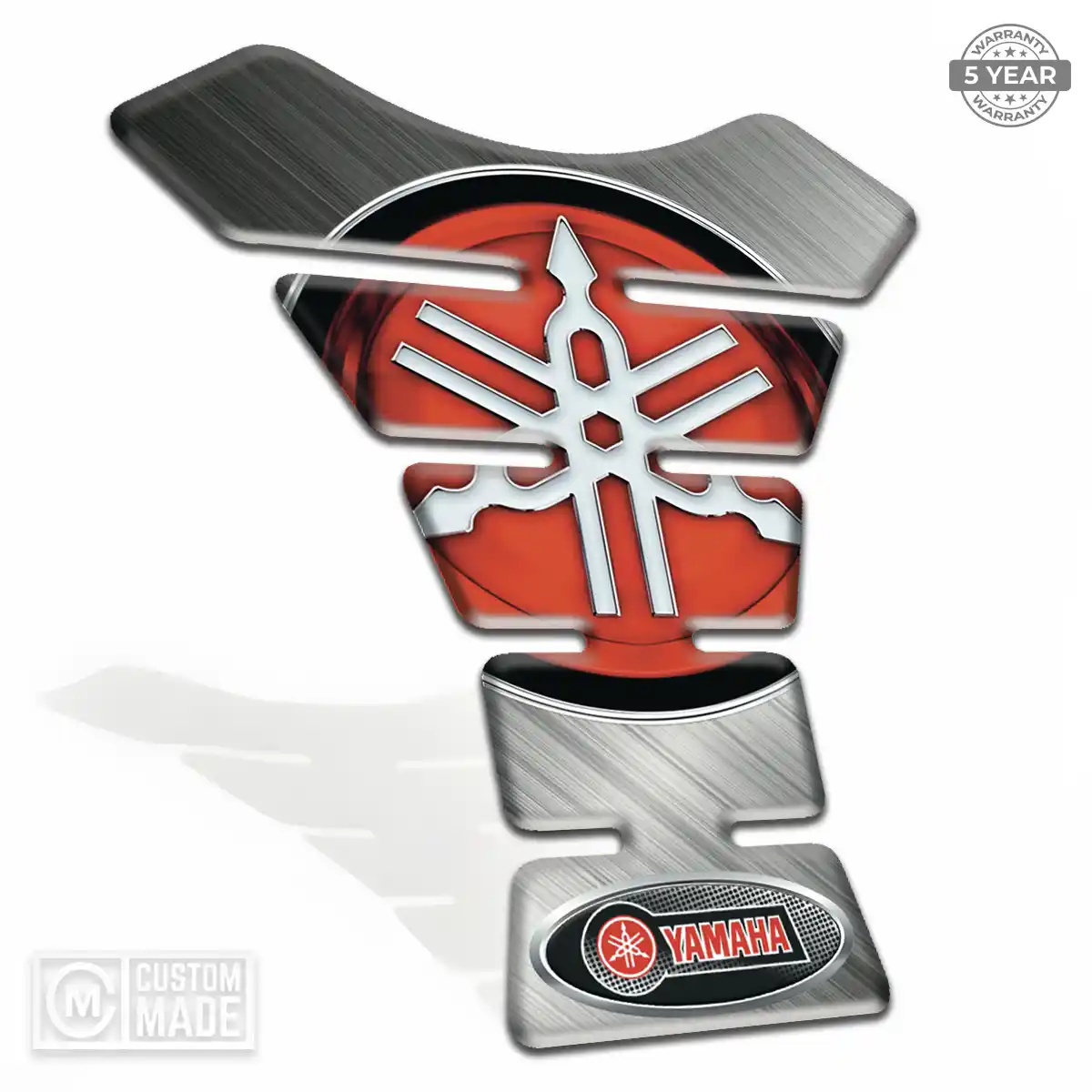 Yamaha Tank Guard Pads Motorbike Sleek Style