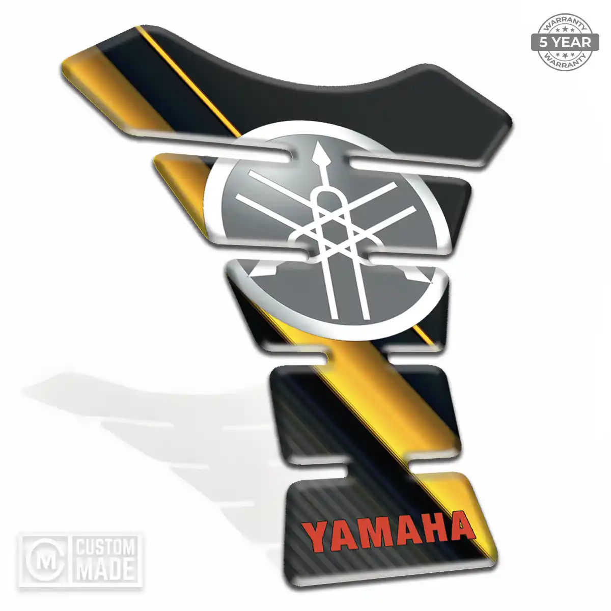 Yamaha Tank Guard Pads Refined Design