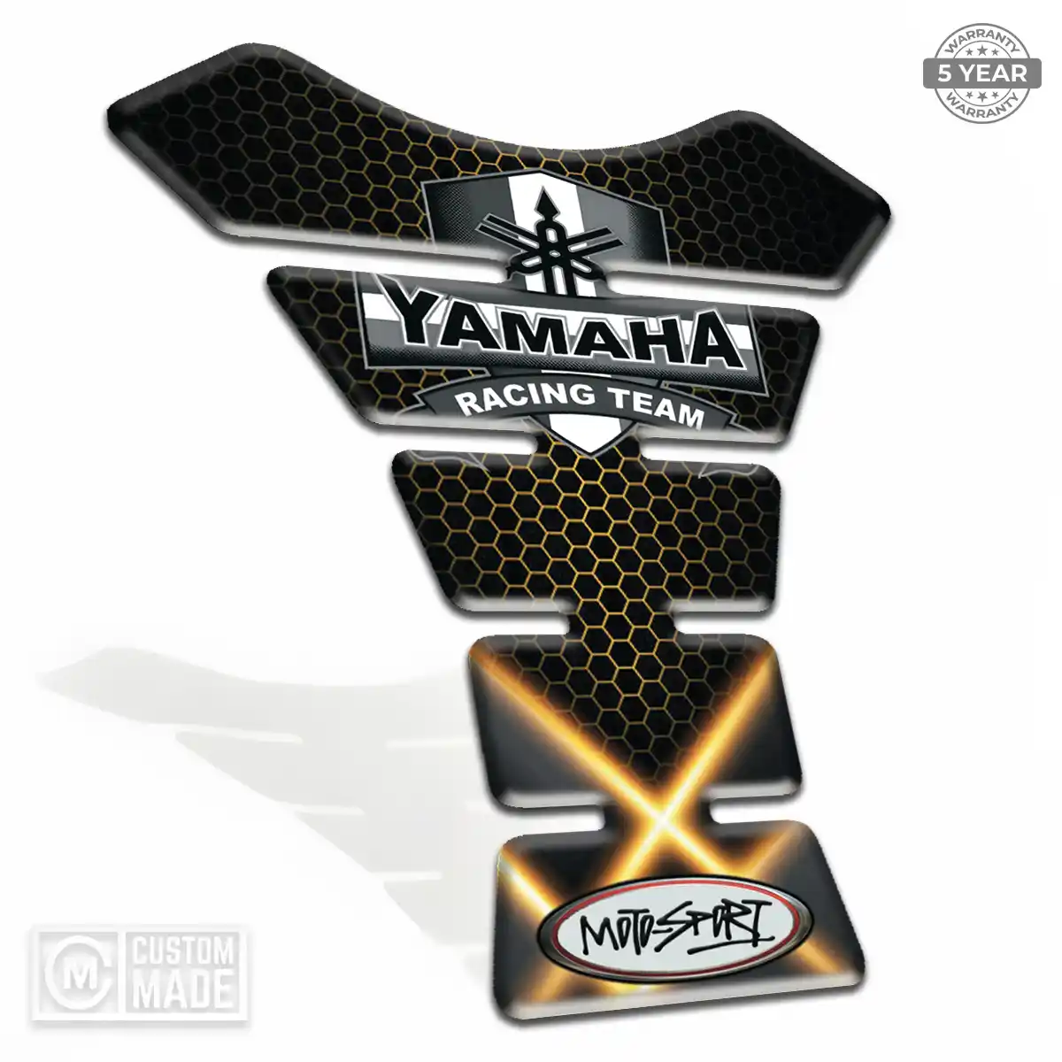 Yamaha Tank Guard Protector Motorcycle Elite Finish