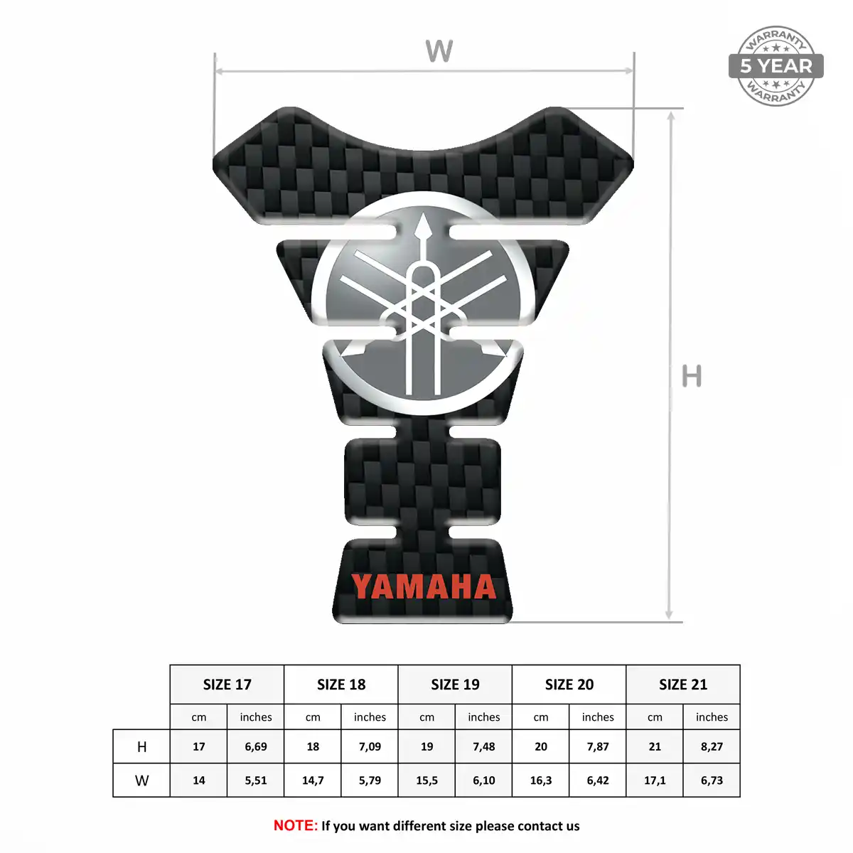 Yamaha Tank Guard Protector Superior Craft