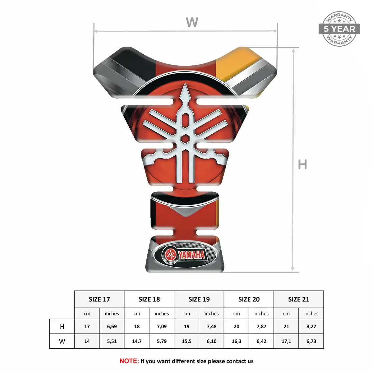 Yamaha Tank Guard Signature Grade