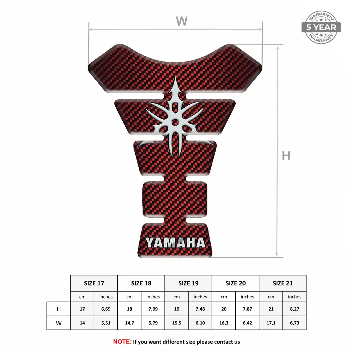 Yamaha Tank Guards Deluxe Edition