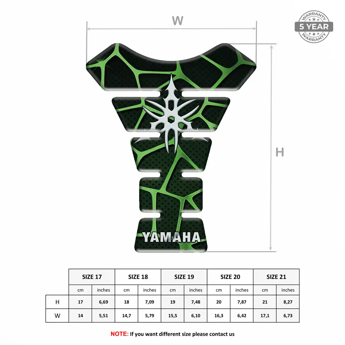 Yamaha Tank Guards Elite Finish
