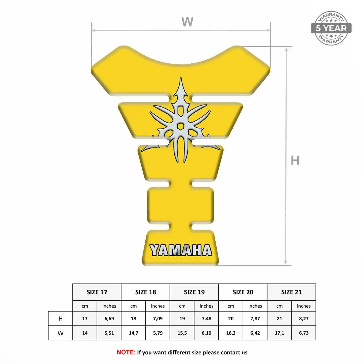 Yamaha Tank Guards Motorbike Prime Quality