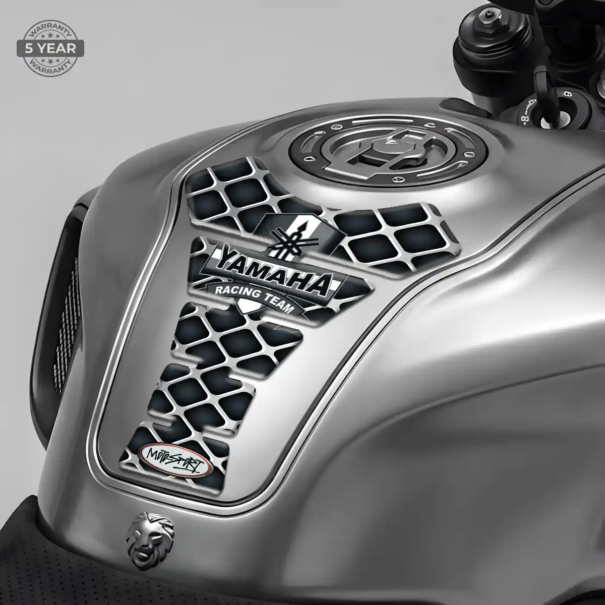 Yamaha Tank Guards Motorbike Sleek Style