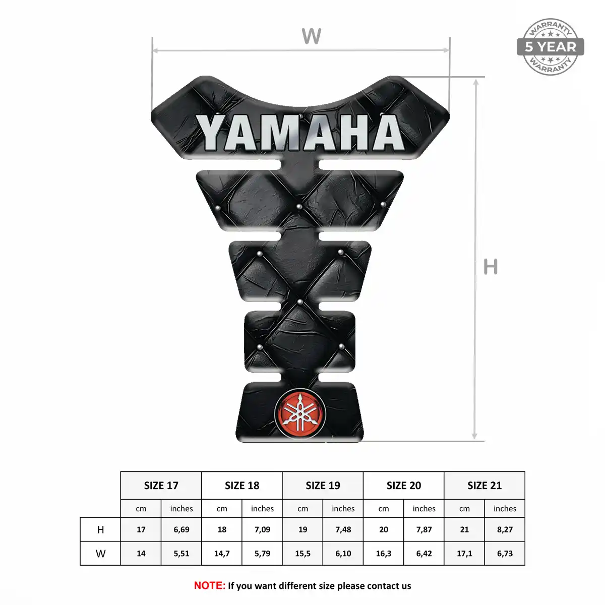 Yamaha Tank Guards Prime Quality