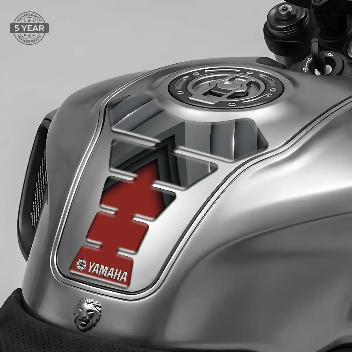 Yamaha Tank Knee Pad Refined Design