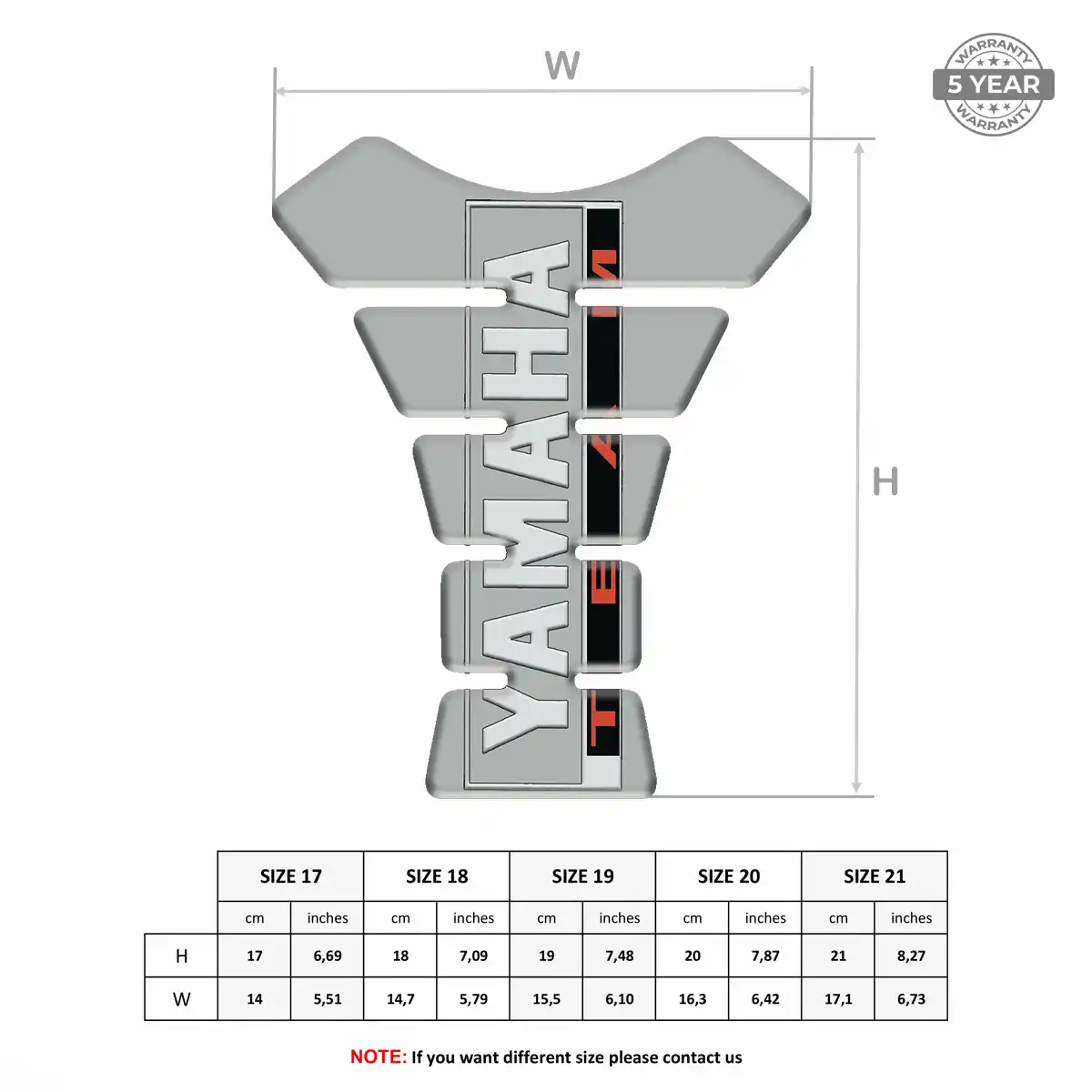Yamaha Tank Pad Guard Elite Edition