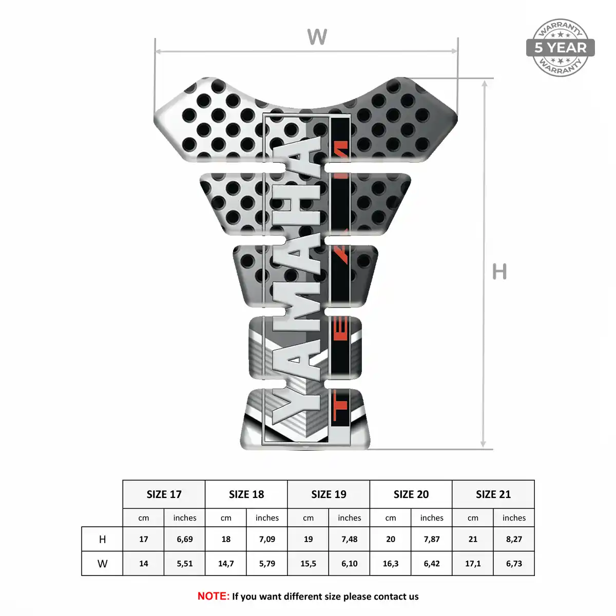 Yamaha Tank Pad Guard Exclusive Series