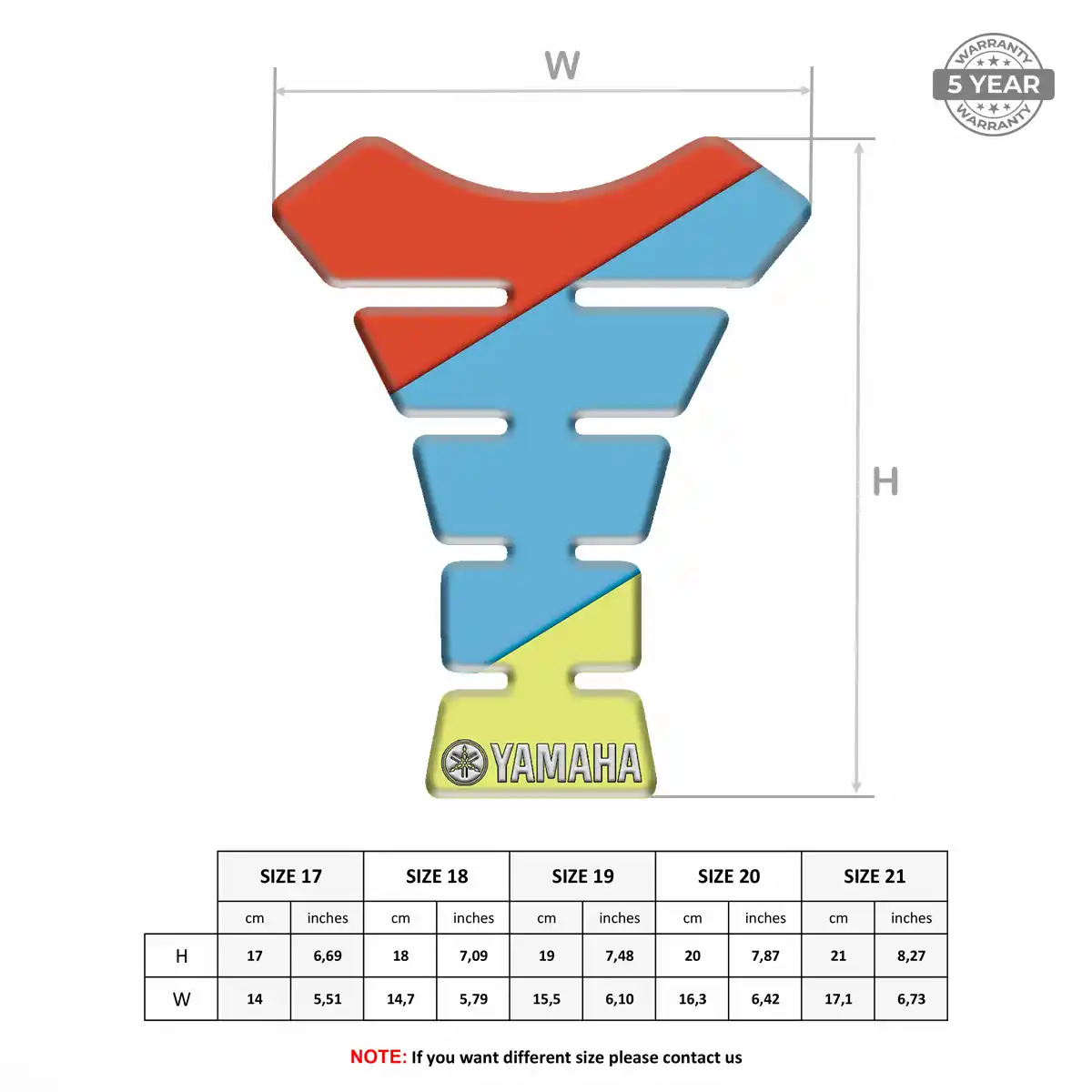 Yamaha Tank Pad Guard Superior Craft